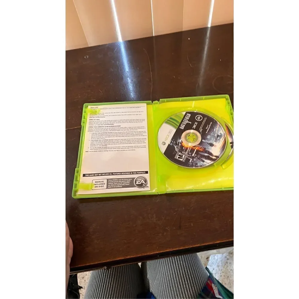 BATTLEFIELD 3 LIMITED EDITION XBOX 360 2 DISKS ORIGINAL MANUAL & CASE